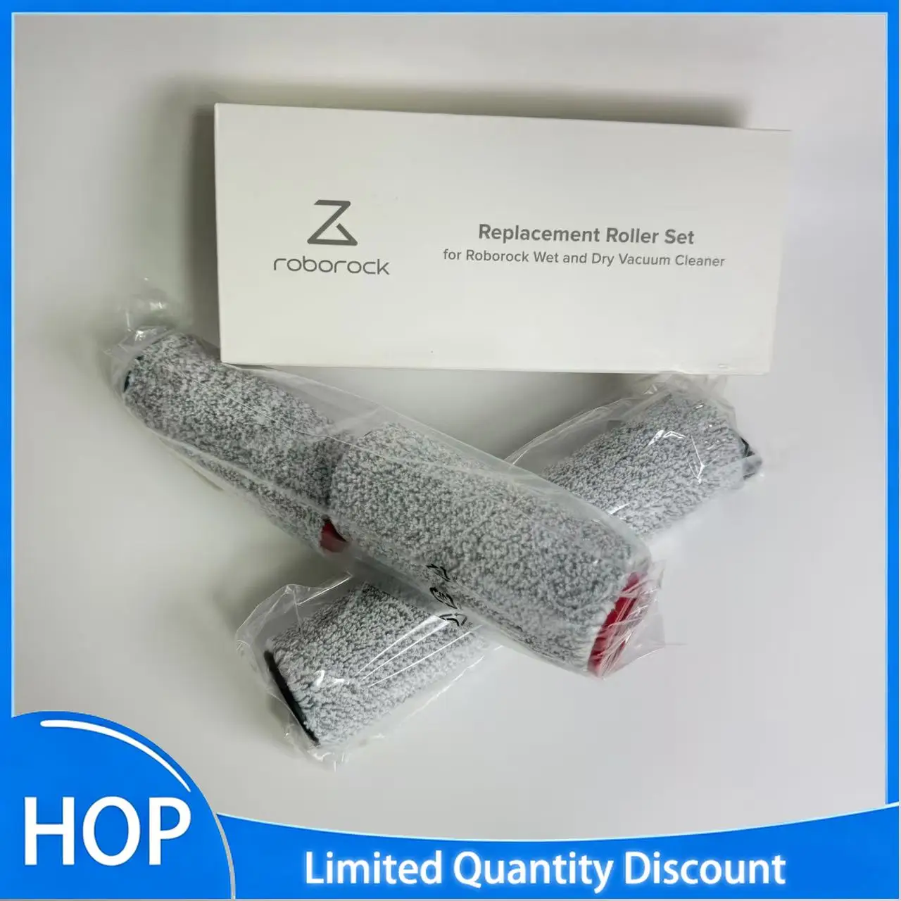 New For Roborock Dyad Pro / A10 Ultra Cordless Vacuum Cleaner Roller Soft Brush Spare Part
