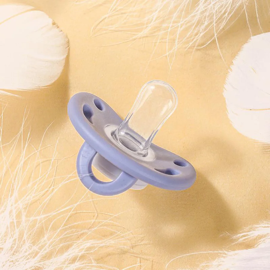 1pcs Pacifier 0 to 3 years old to 6 months and above imitates breast milk to soothe babies to sleep