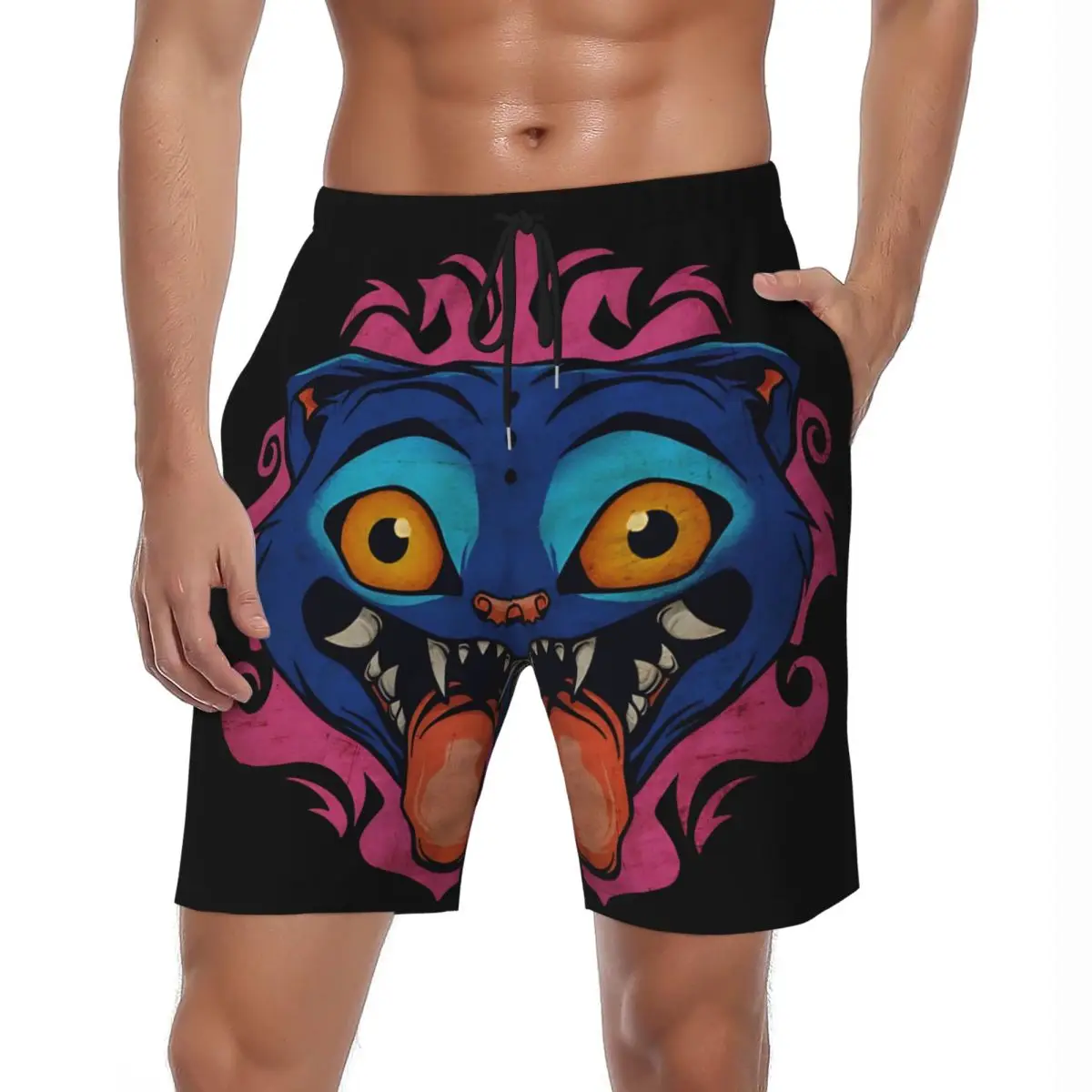 

Мужские шорты для спортзала Huntrix Kpop Demon Hunters Y2K Ретро плавки быстросохнущие шорты для серфинга горячие шорты больших размеров