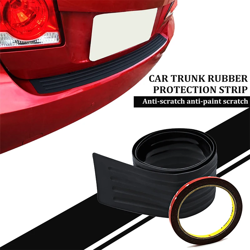 

5/105cm Car Rear Trunk Guard Plate Sticker For Audi Q3 Q5 Q7 4L R8 TT 8J A1 A3 A4 B5 B6 B7 B8 B9 A5 A6 C5 C6 C7 A7 A8 D3 D4