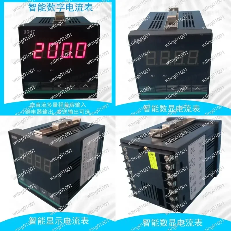 for DC AC Digital Voltmeter with Dual Relay Control High Low Limit Alert Signal Transducer Module