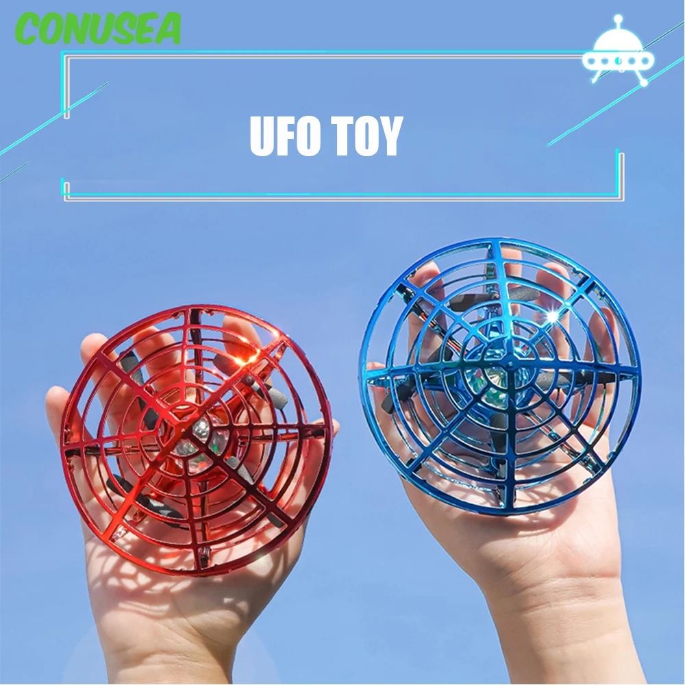 

Mini drone UFO Flying Toy Mini Helicopter Infrared Hand Sensing Aircraft RC Quadcopter Flying Plane Toys for Children Kids