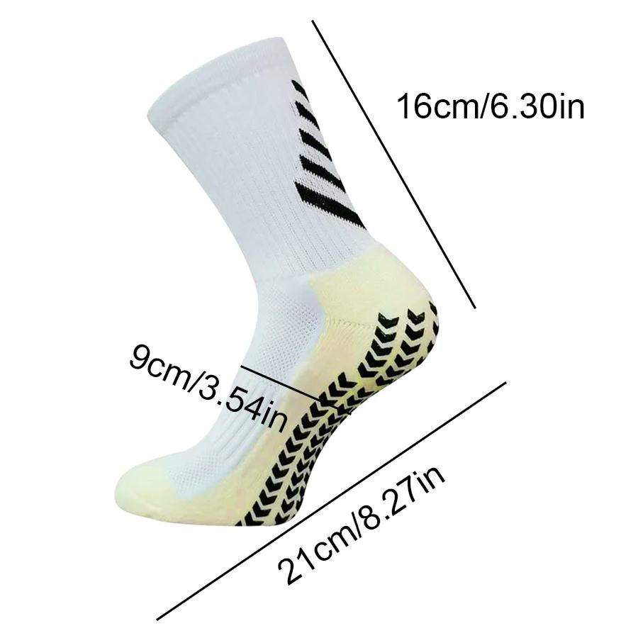 10 Pairs New Football Socks Men Women Sports Socks Non-slip Silicone Bottom Soccer Socks Outdoor Sports Baseball Socks