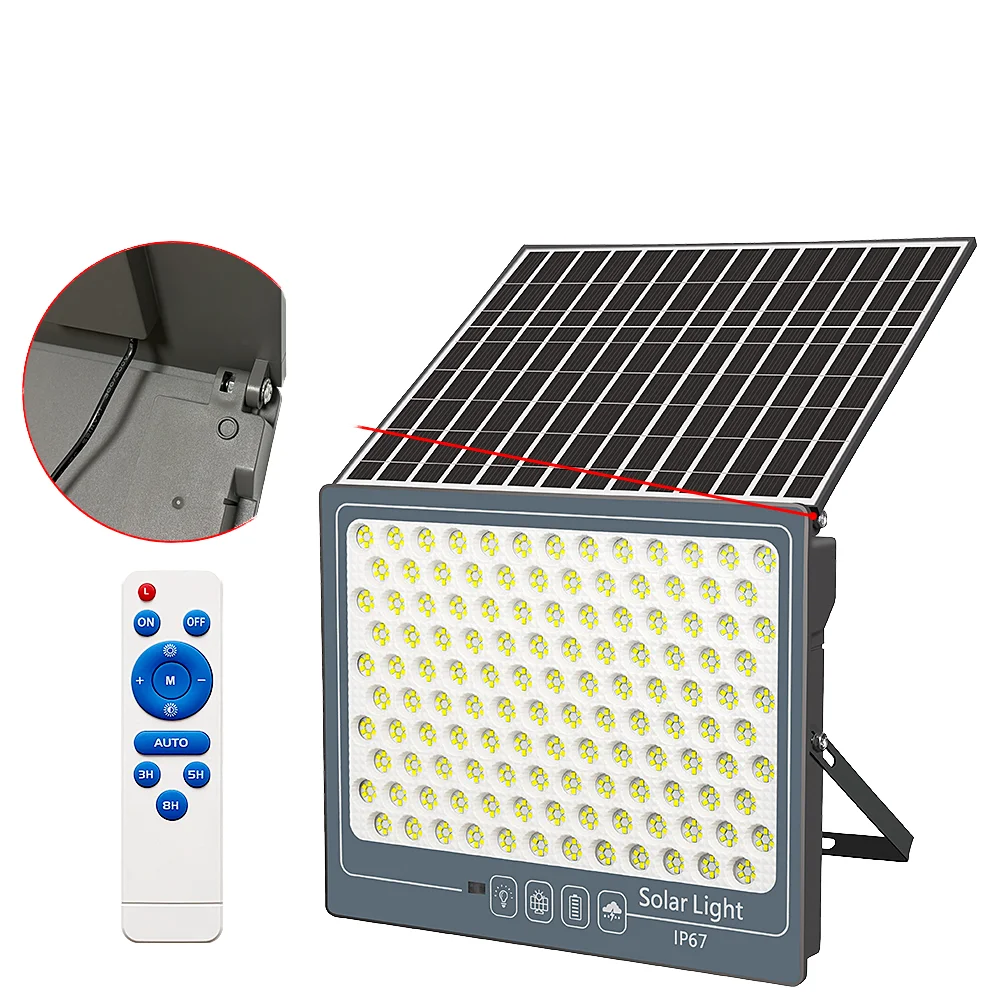 

270LED & 570LED Outdoor Garden Solar Light IP67 Waterproof Sunlight Powered Street Lamp Solar Lamp & Flood Light Garden Lights
