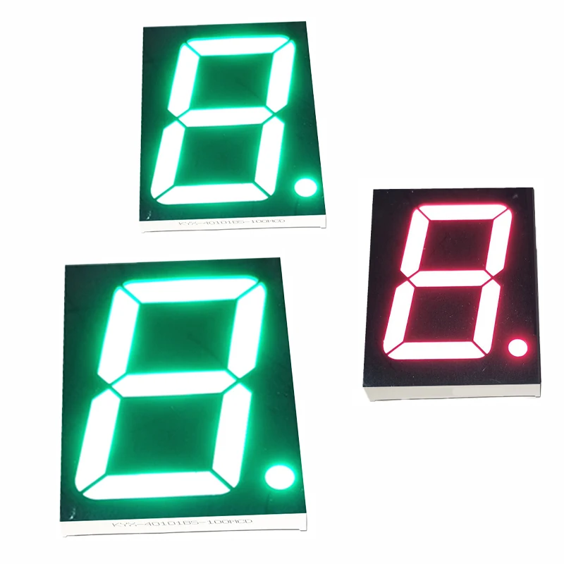 90*122*15mm Green/Red 4 Inch LED Display 1 Bit Cathode/Anode Digital Bar Chart for Household Appliances Straightener