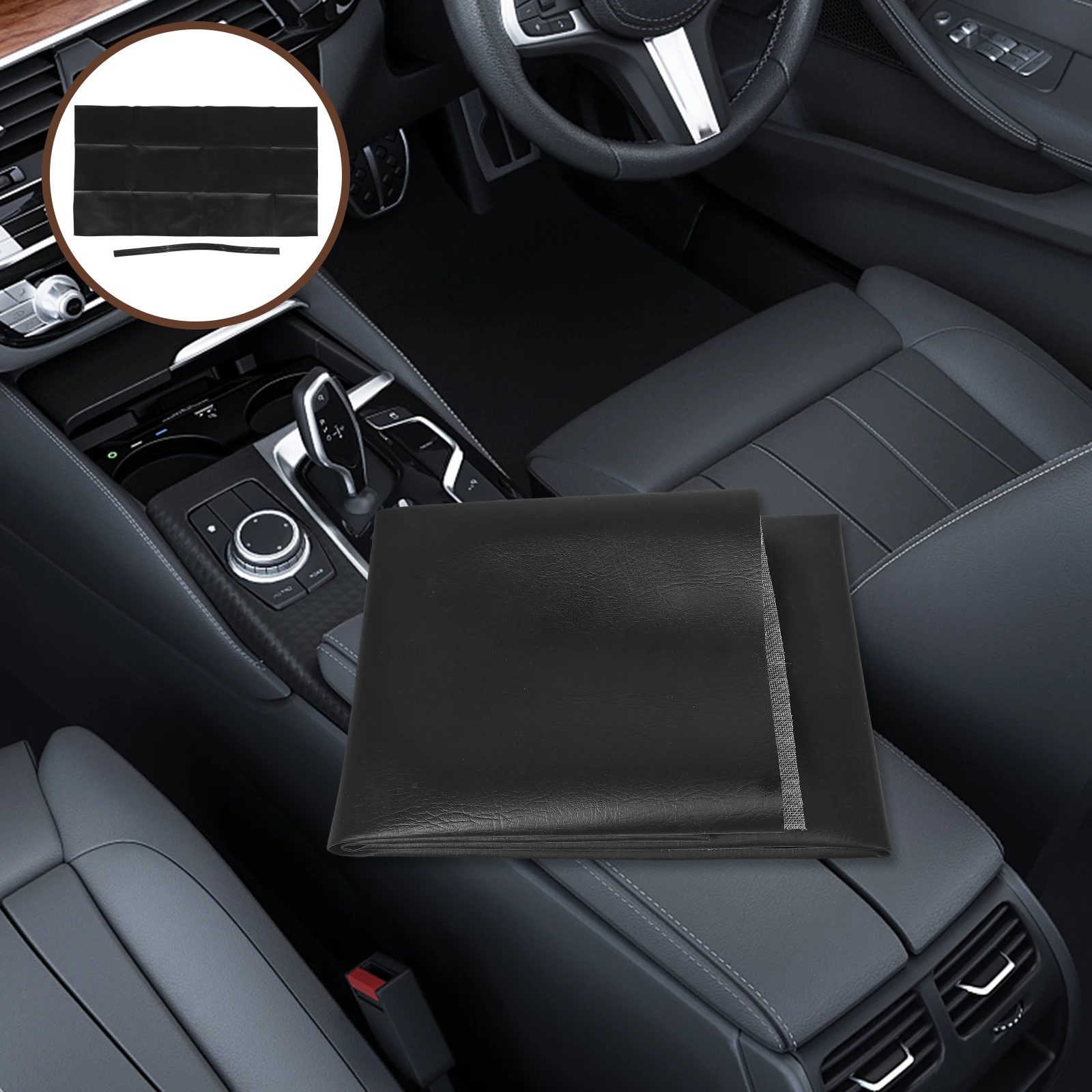 

Cushion Repair Black Seat Pad Protector Motorbikes Electric Vehicles Antislip Stylish Easy Clean Versatile Waterproof