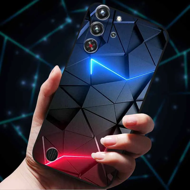 For ZTE Nubia Red Magic 10 Pro Plus Case 10Pro Luxury Fashion Soft Silicone Phone Case For ZTE Nubia Red Magic 10 Pro Cover Para