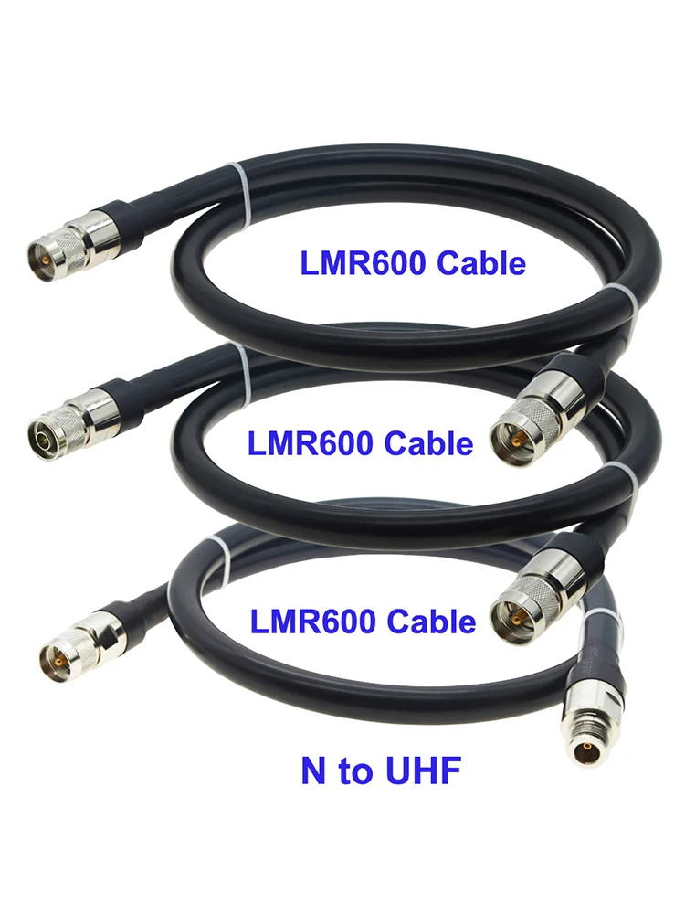 LMR600 N/UHF Male naar N Male/Female 50 Ohm Coaxiale Kabel Uitbreiding Jumper Pigtail voor 4G LTE Mobiele Versterker Signaalversterker - afbeelding 2