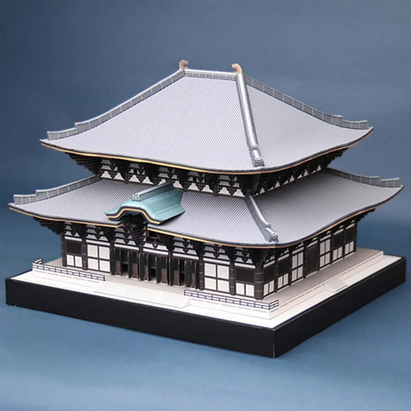 Japan Todai-ji Tempel Halle 3D Papier Modell Haus Papercraft DIY Kunst Origami Gebäude Teenager Erwachsene Handgemachte Handwerk Spielzeug QD-174