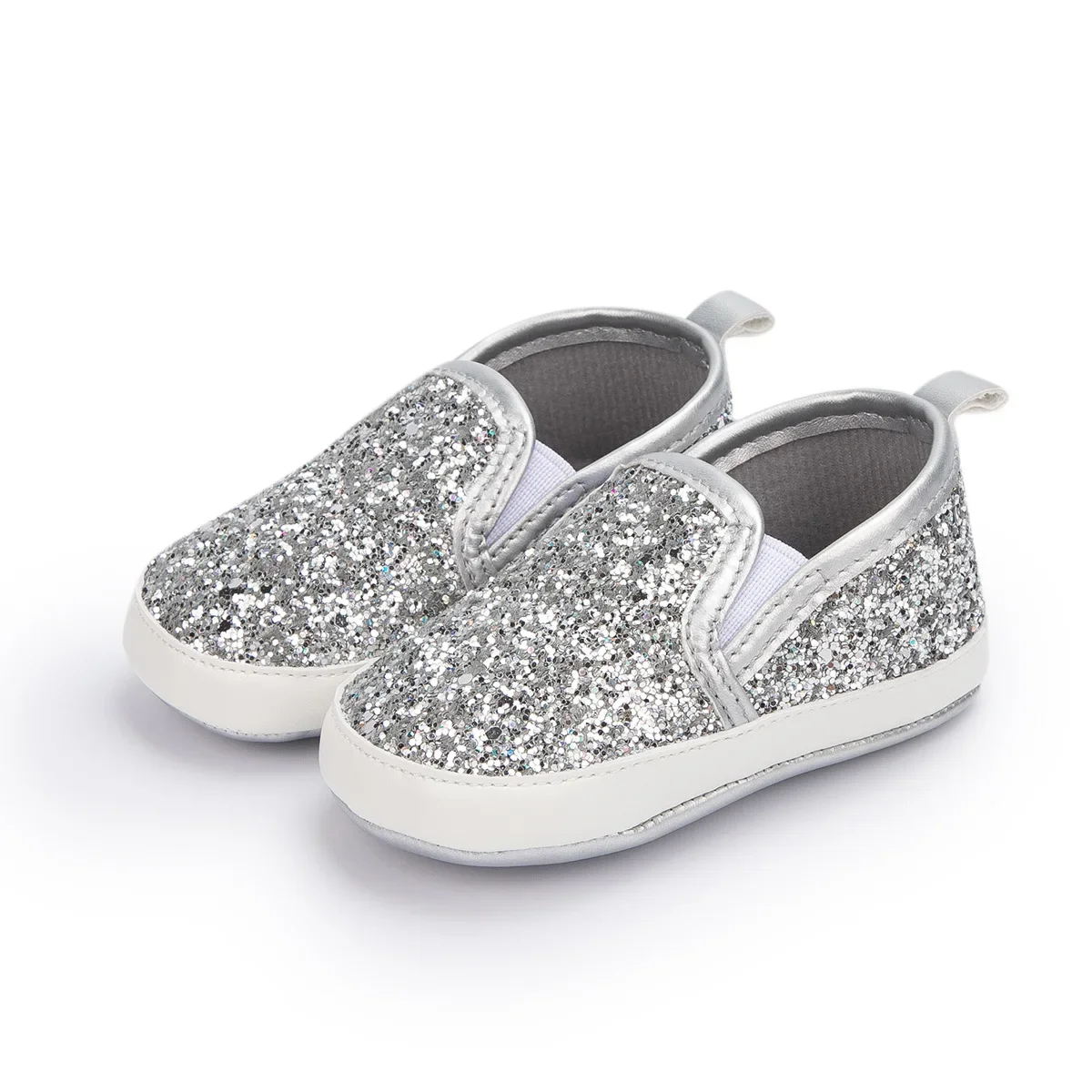 Slip-On unisex tênis para criança infantil recém-nascida, bebê menino e menina, sapato berço