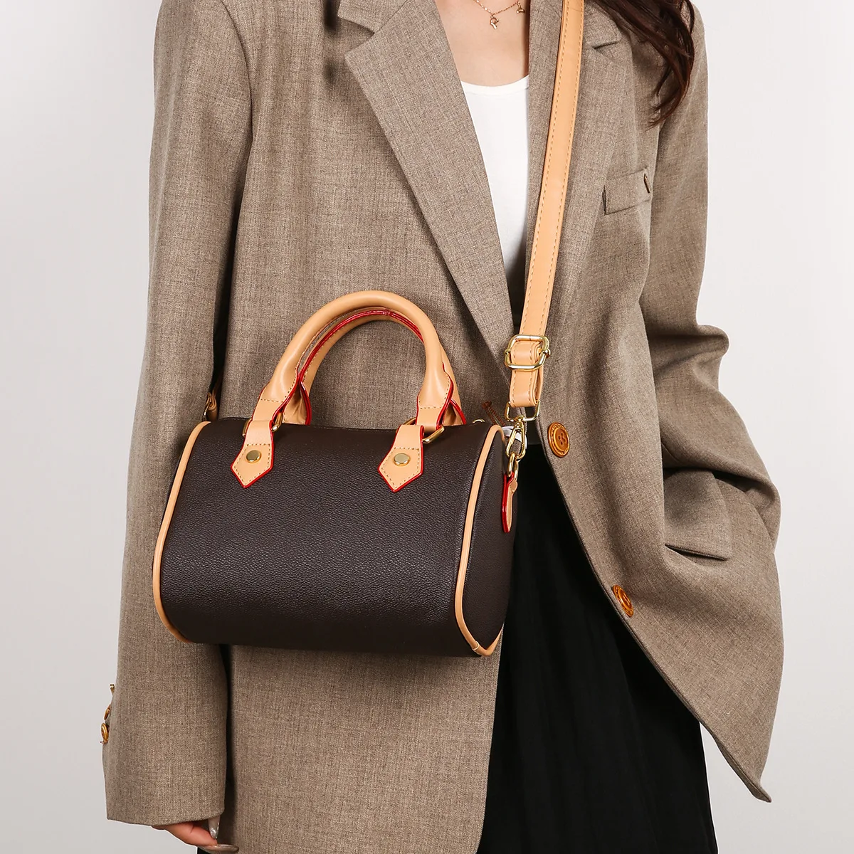 مصمم جديد حقيبة فخمة Crossbody الكتف محفظة خمر وسادة صغيرة حقيبة سعة كبيرة المرأة محفظة جودة عالية #1