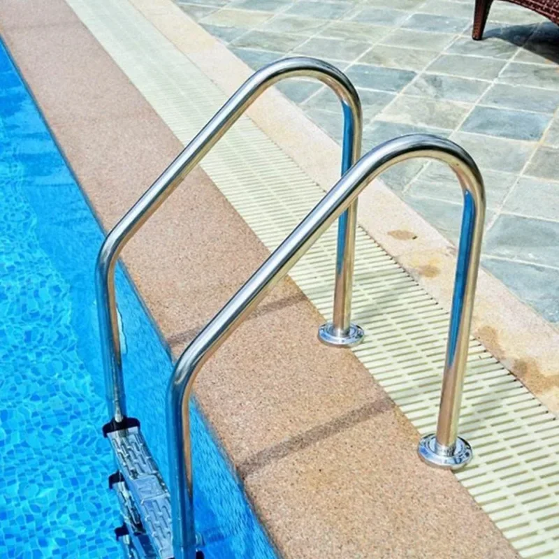 Factory Wholesale Swimming Pool Equipment 3 Steps Stainless Steel Swimming Pool Ladder