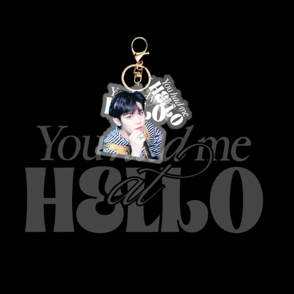 ZEROBASEONE Mini Album New Acrylic Keychain Gold Hong Zhong Ding Runhao Jewelry Pendant