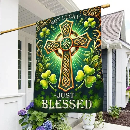 لا محظوظ فقط المباركة عيد القديس باتريك العلم جرادن FFLCCE ZZA #3