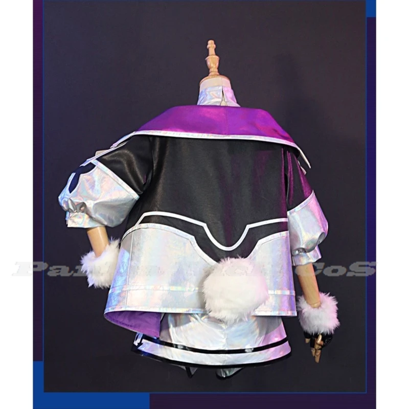 คอสเพลย์ Bounty Hunter Sarah Fortune เกม LOL ชุดคอสเพลย์ผู้หญิงโชคลาภมิสฟอร์จูนวิกผู้หญิง Baju karnaval ฮาโลวีน