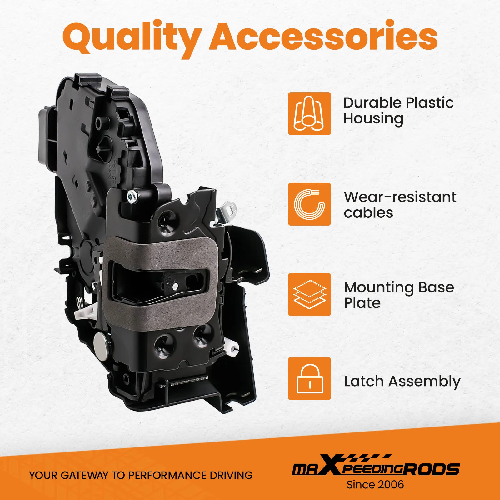 Front Left Door Lock Actuator For Land Rover Discovey 3&4 Freelander Range Evoque