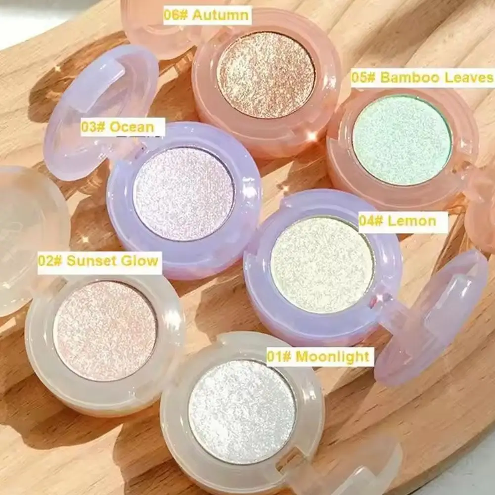 Sombra de olho monocromática ultra flash destaca iluminar bicho da seda remoção dos olhos sem maquiagem deitado sombra de paleta à prova dwaterproof água