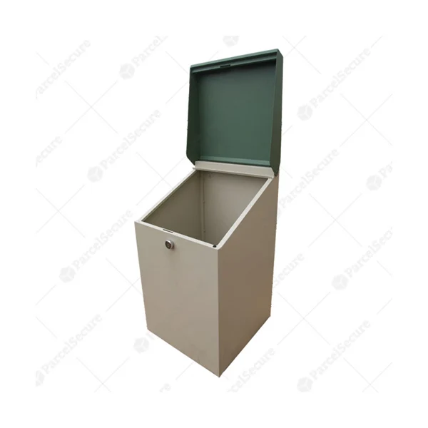 صندوق بريد معدني مصبوب مع رقم الشارع والمنزل