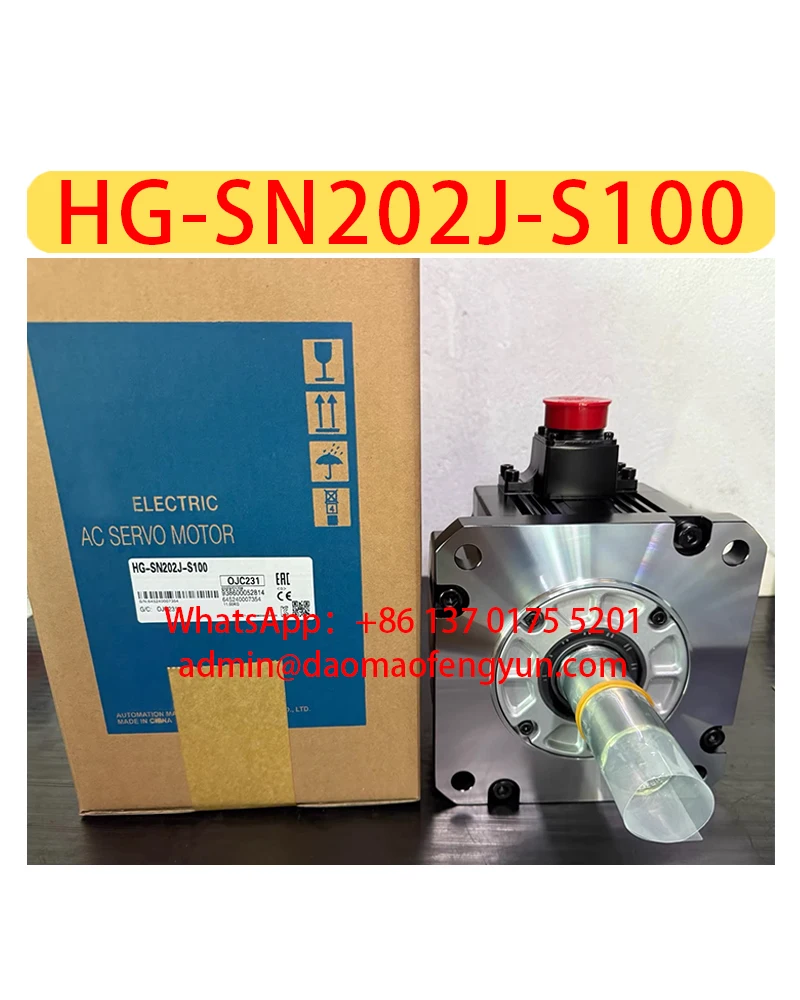 

HG-SN202J-S100 Совершенно новый серводвигатель, оригинальный, быстрая доставка