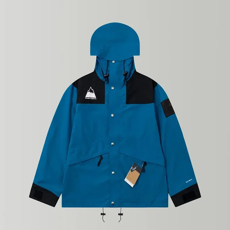 

Men's Storm Jacket Women Sun-Protective Clothing Couple New Mountaineering Trench Coat Face 1990 Loose Jacket Fashion Jacket