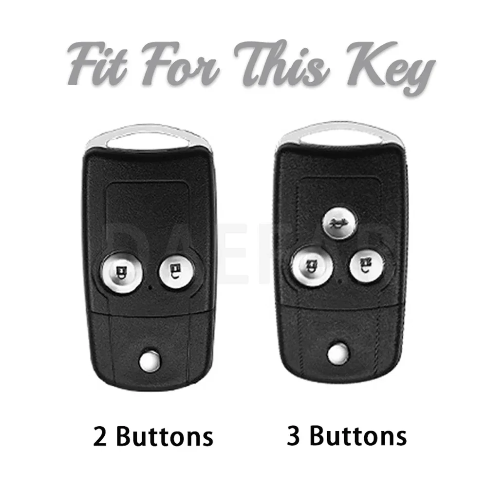 2 3 Buttons TPU Car Flip Key Case Cover Shell for Honda Civic Fit Accord CRV HRV Jazz Odyssey for Acura TL TSX ZDX RSX CRZ