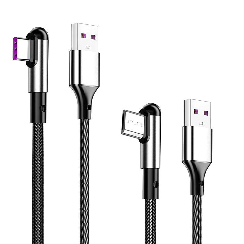 

1PCS 1.2m 3A USB Super Fast Charging Data Cable Safe and Durable for Iphone MicroType C Android Charging Cable Phone Accessories