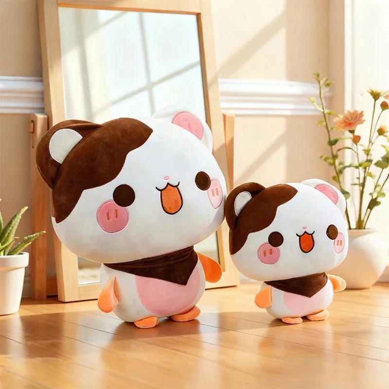 

Большая милая плюшевая игрушка-мышка с тремя цветами, мультяшная кукла, подушка для сна, подарок для девочек, украшение для комнаты