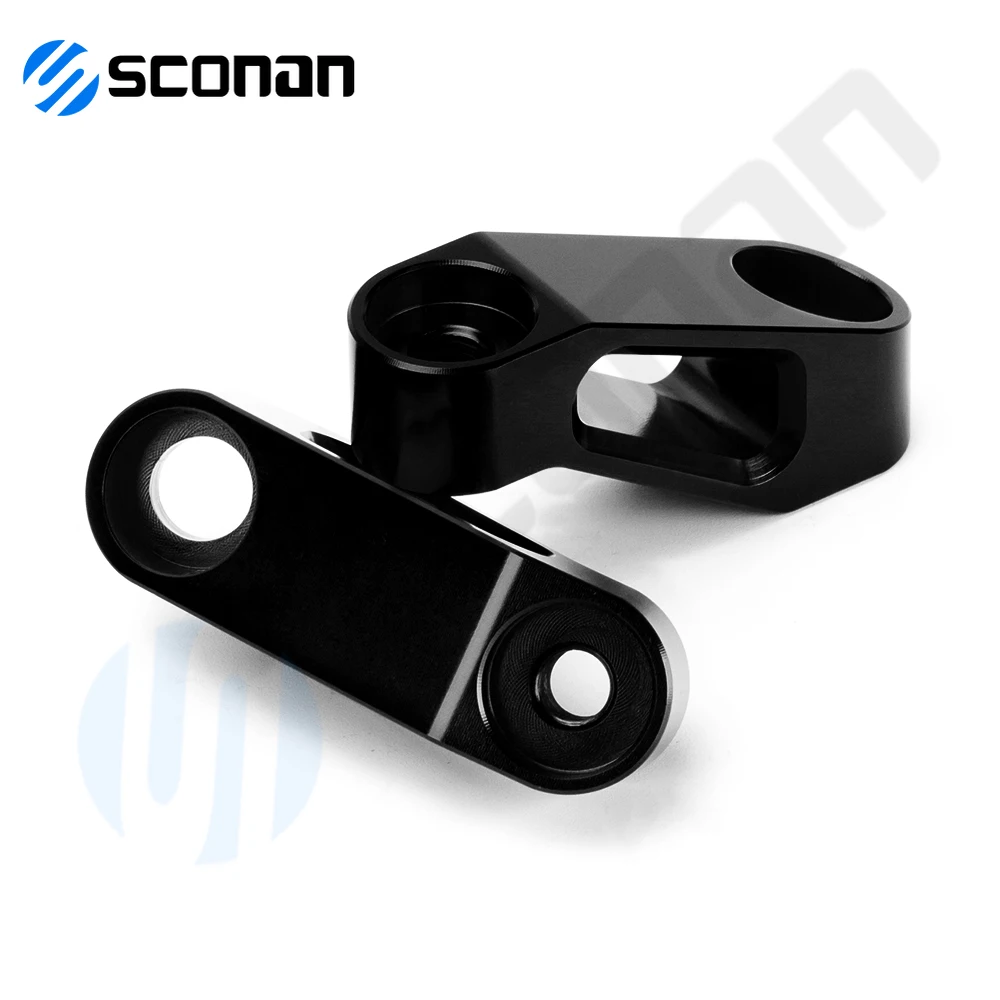 

For KAWASAKI Nin-ja ZX-14R ZX14R ZX 14R ZX14 R Motorcycle Accessories CNC Aluminum Rearview Mirror Extension Mount Bracket