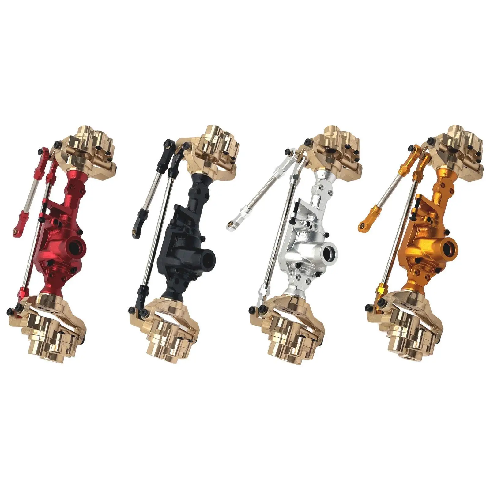 

1:10 Front Axle Housing Axle Shell Easy to Install DIY Accessory Spare Part Aluminum Alloy for Wltoys Upgrades Parts Car