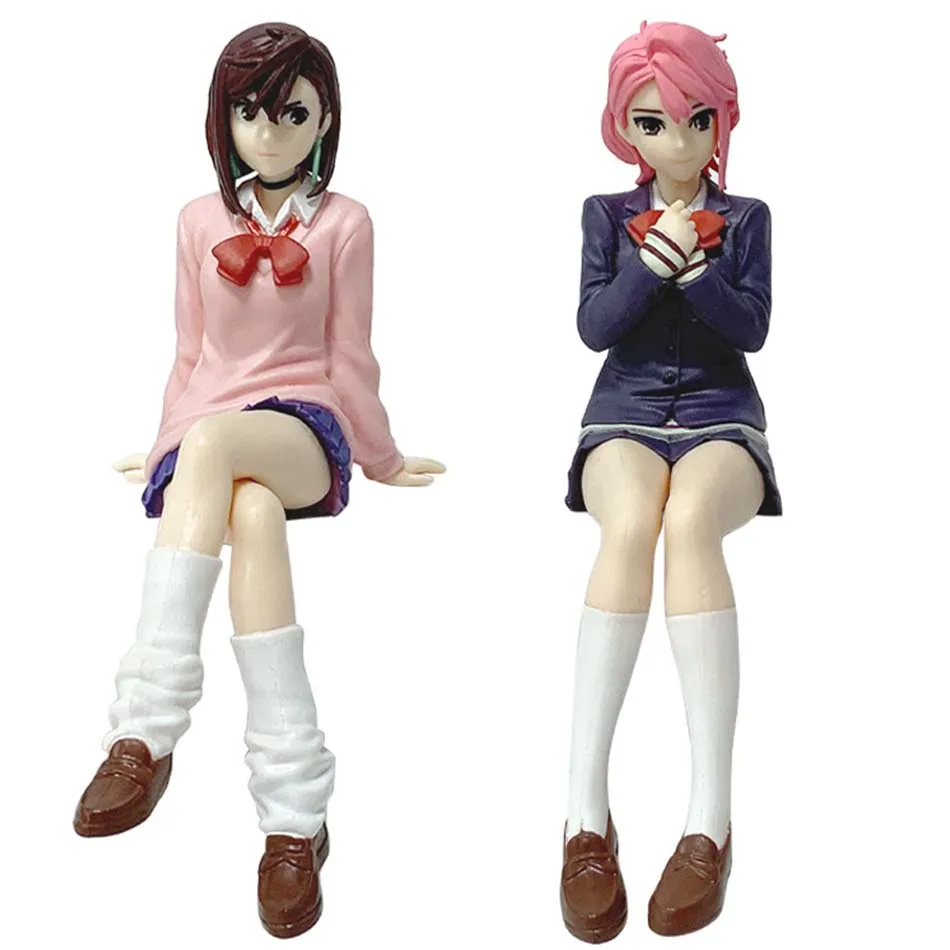 大人気 ダンデダン 綾瀬桃 翠鳥愛梨 座り姿勢 S.H.Figuarts 変形組立式 PVC製モデル玩具 アクションフィギュア ギフト