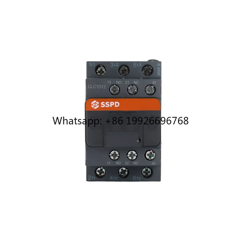 

SSPD CLC1D12 AC Contactor 12A 3 Pole CCC CE Certified 50/60Hz