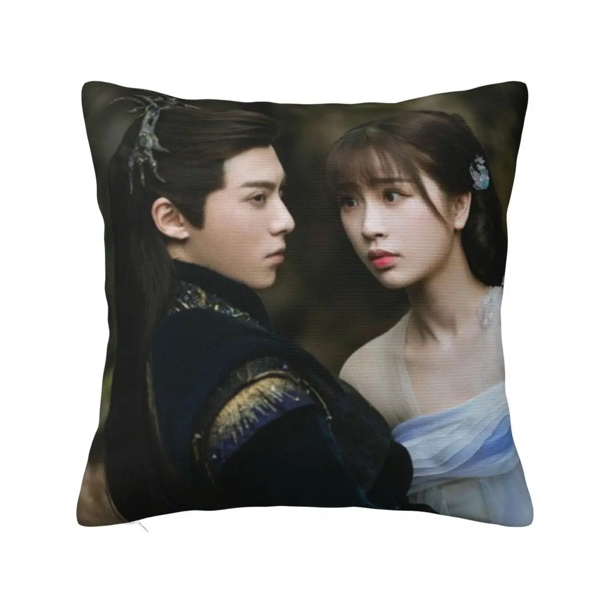 Love Between Fairy And Devil Pillowcase Soft Cushion Cover Hot Tv Cang Lan Jue Throw Pillow Case Cover Chair Wholesale 45X45cm