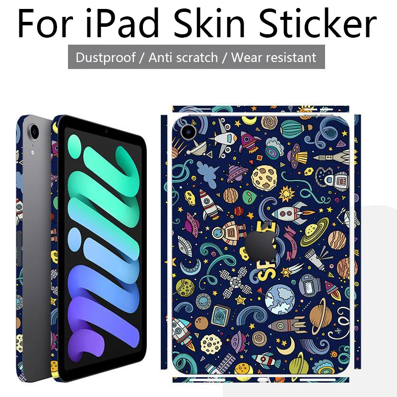 Película protectora de cubierta trasera para iPad Mini 6, funda de piel para iPad de 8,3 pulgadas, pegatina 3M, pegatinas de protección antiarañazos y antihuellas