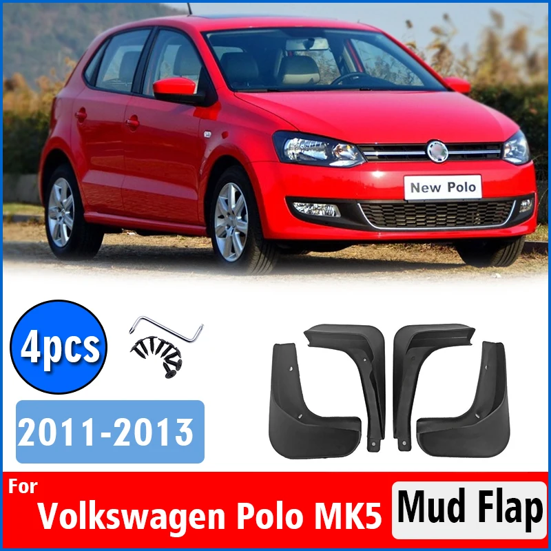 

4 шт., брызговики для Volkswagen VW polo 6R 6C 2011-2013