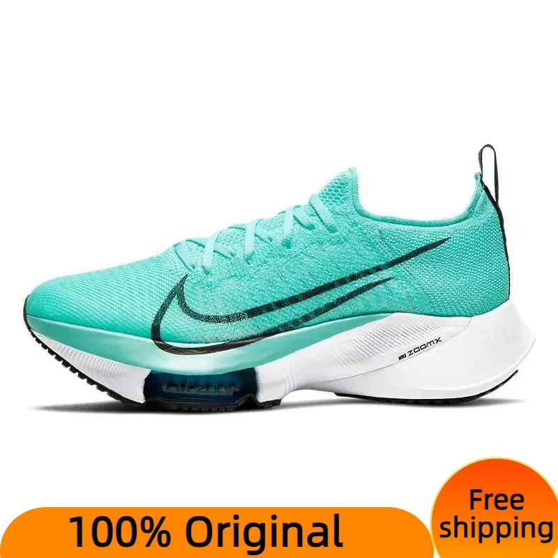  Nike Air Zoom Tempo Next% Flyknit Hyper Turquoise Women's Sneakers shoes CI9924-300 With Original Box