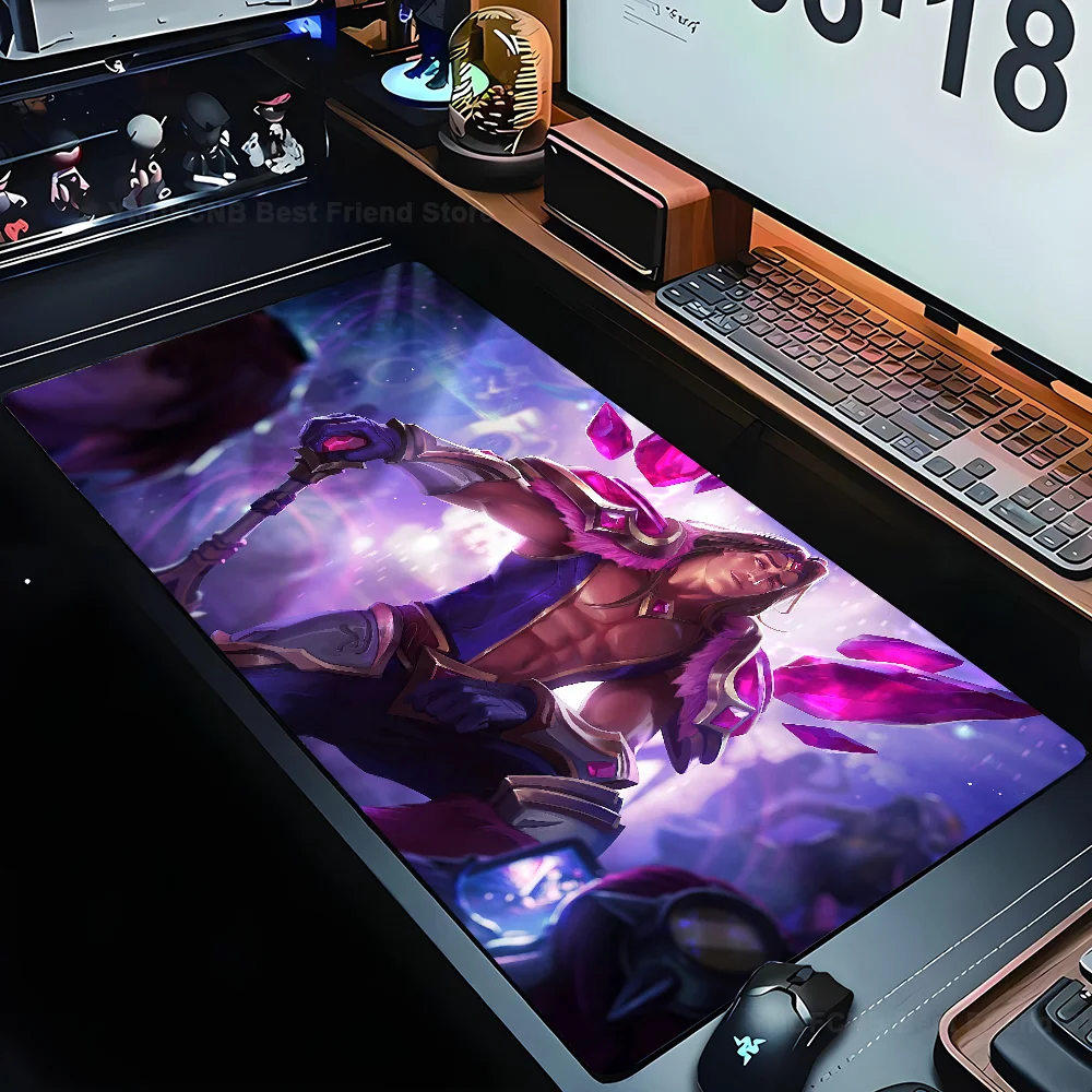 

Taric League of Legends Mousepad Mouse Mat Desk Mat With Pad Gaming Accessories Prime Gaming XXL Keyboard Pad