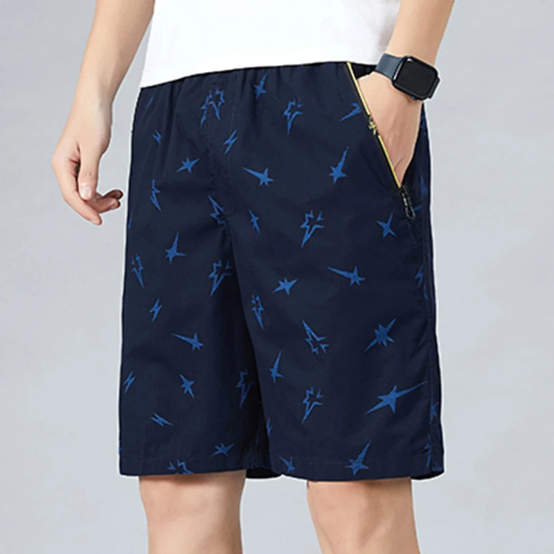 Summer Men\'s Shorts Baggy Casual Sports Jogger Shorts Big Size 6XL Man Beach Print Shorts Swimsuit Quick Dry Board Shorts