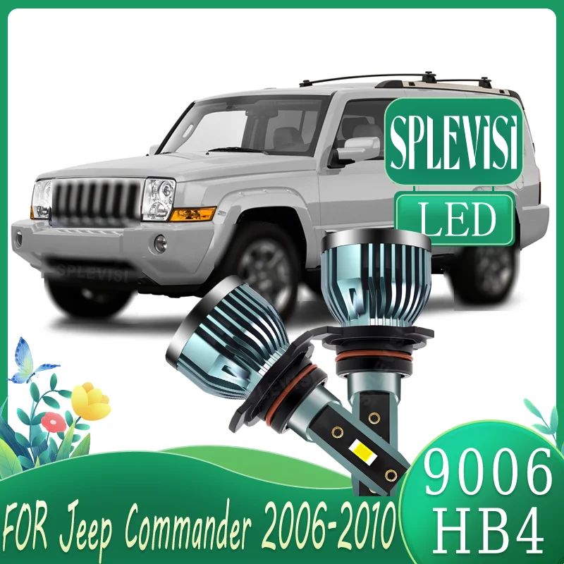 

Long Lifespan Simple Installation Plug and Play 9006 Headlight LED Low Beam Lights For Jeep Commander 2006 2007 2008 2009 2010