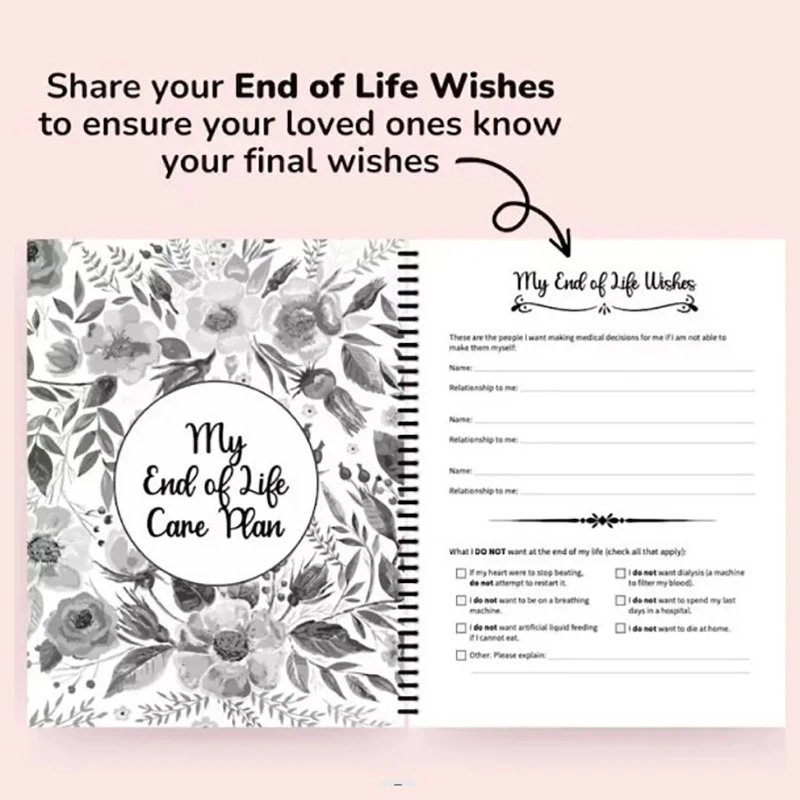 New I\'m Dead End Of Life Planner Notebook I\'m Dead Now What Book Planner Guided Final Arrangements When I\'m Gone Workbook