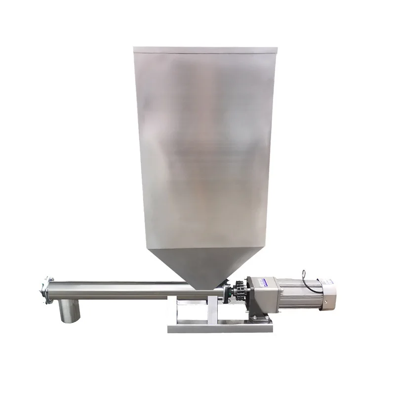 High Efficiency Stainless Steel Screw Feeder Wear Resistant Granular Automatic Feeder Speed Regulating Powder Masterbatch