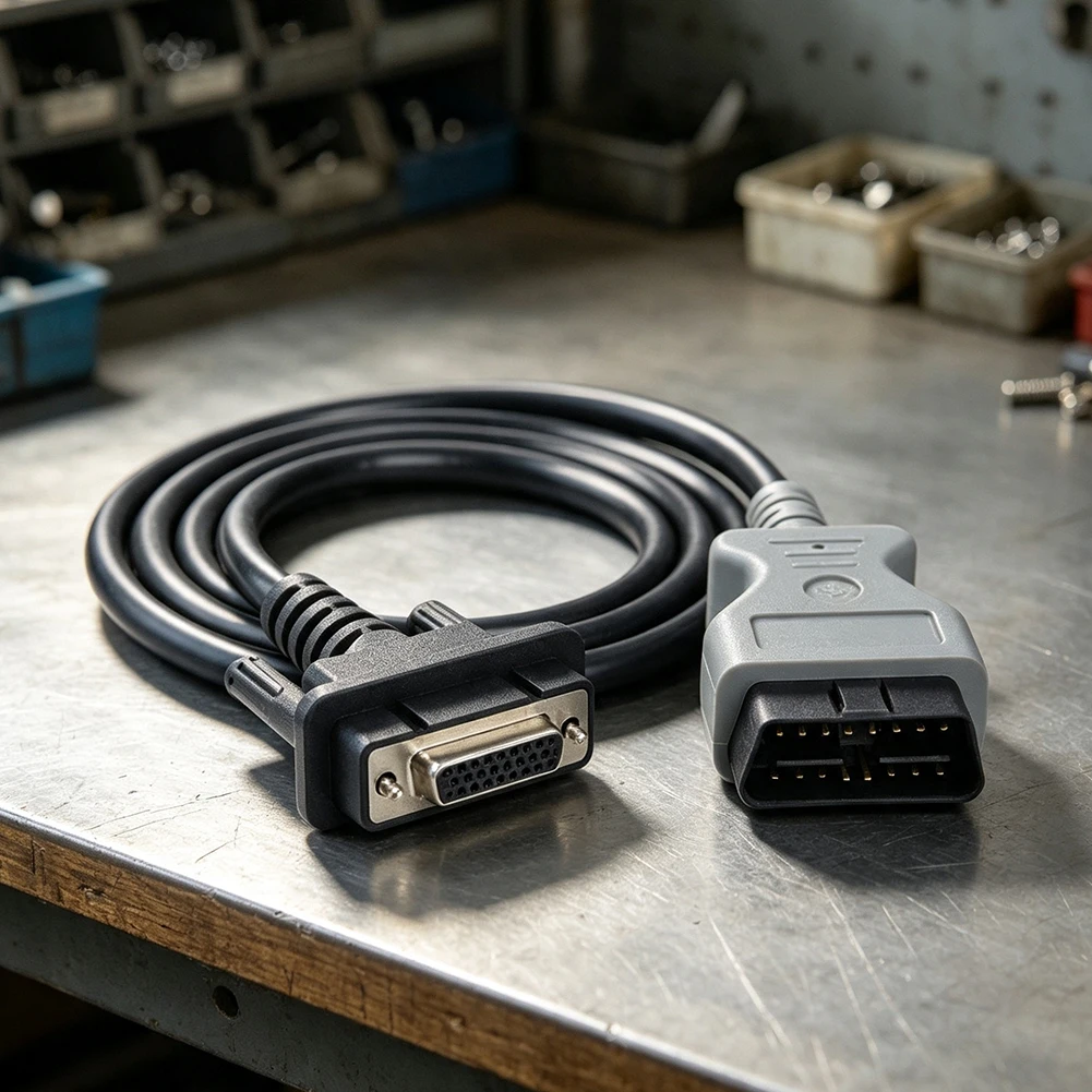 Auto Scan Tool Wire Detector Data Cable For Vehicle Fault Diagnosis High-strength Material Direct Replacement Part