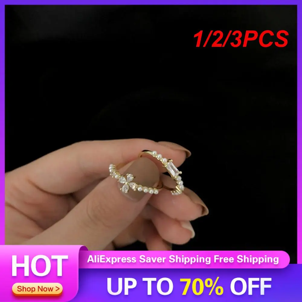 /3pcs Luxus Ring Mode vielseitige manuelle einzigartige Geschenk für ihren Ring Party Accessoires Trend Vintage Ring elegantes Design