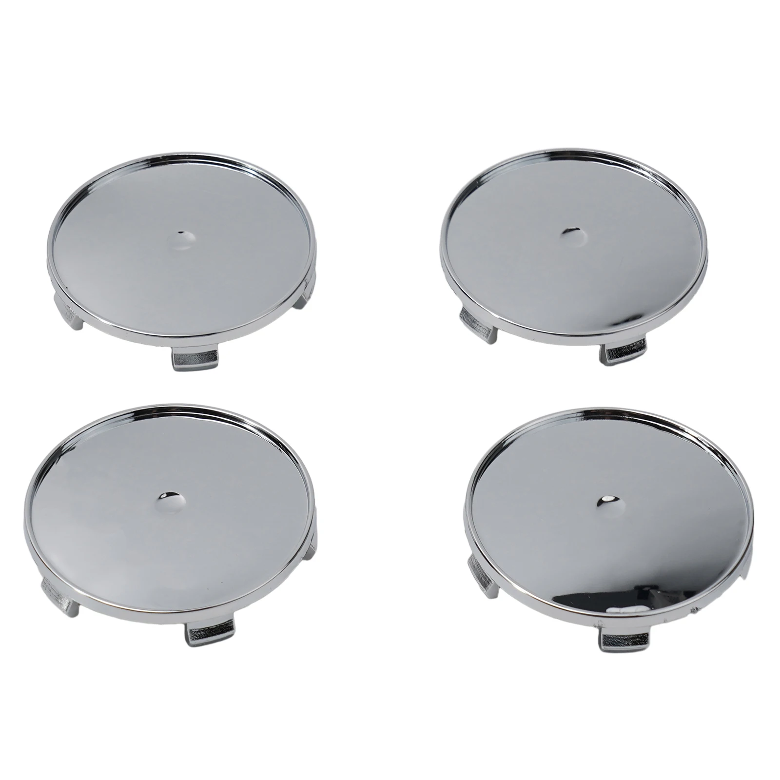 العلامة التجارية الجديدة سيارة السيارات سيارة عجلة غطاء مركزي قطع غيار السيارات 4 قطع 68mm القطر الخارجي ABS البلاستيك لملصقات 64.5 مللي متر #2