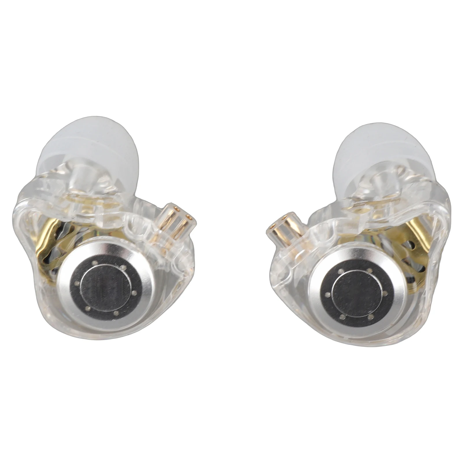 In-Ear Stage Monitor Headphone Dual Magnetic Dynamic Unit Earphone Shock Bass Earbuds with 0.75mm Detachable Cable Comfortable
