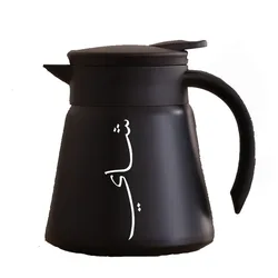 Customed Stainless Steel Coffee Pot Tea Mug Kongfu Tea Thermos for Saudi Arabia