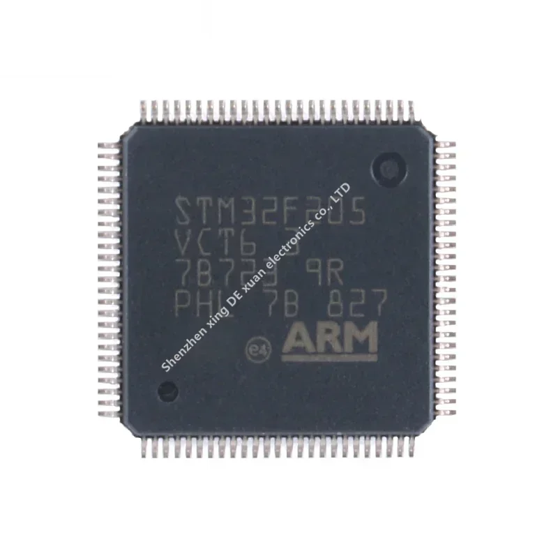 Original STM32F205VCT6 LQFP-100 ARM Cortex-M3 32-bit Microcontroller-MCU Design of Integrate Circuit