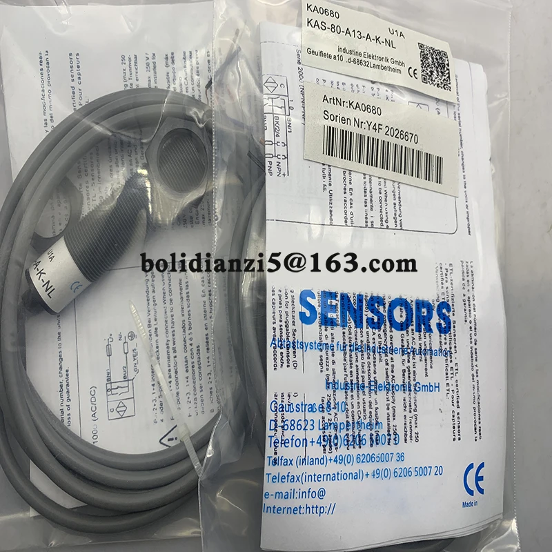 New proximity switch sensor  KAS-80-20-A-Y5   KAS-80-20-S   KAS-80-23-S-M12   KAS-80-23-S-M22   In stock