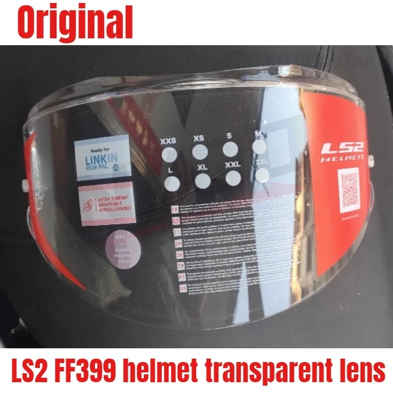 

Authentic LS2 FF399 helmet lens rear flip helmet Visor original helmet anti fog sticker Helm Accessories
