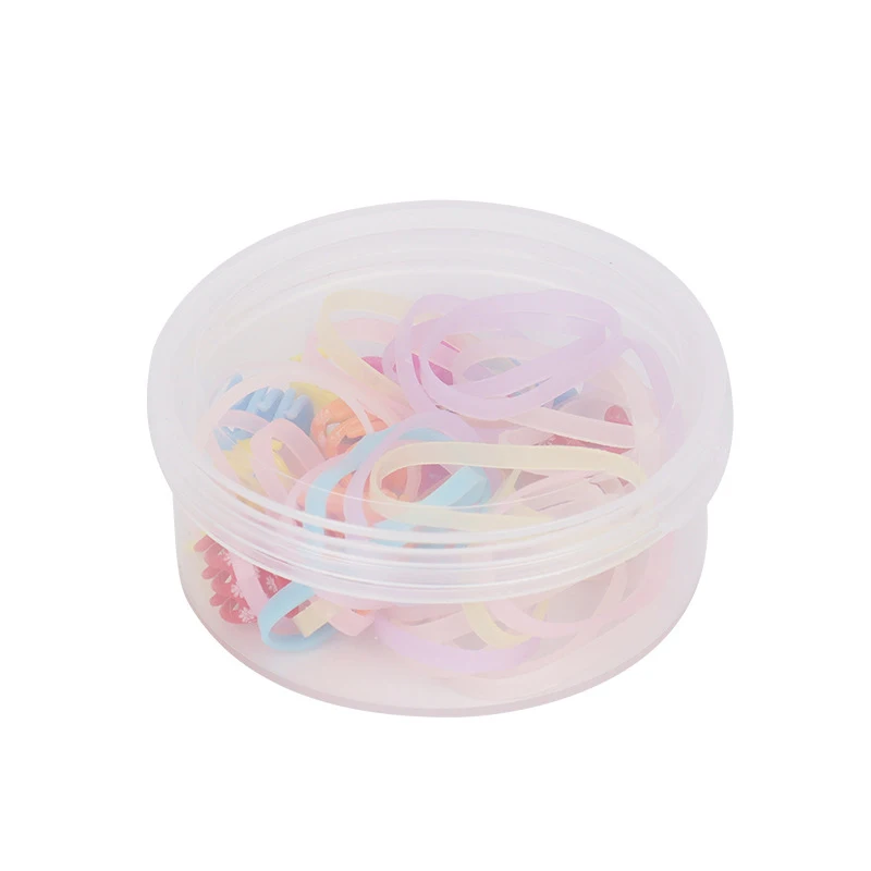 Mini Boxes Storage Case Round Clear Plastic Jewelry Container Packaging Box for Earrings Rings Beads Collecting Small Items