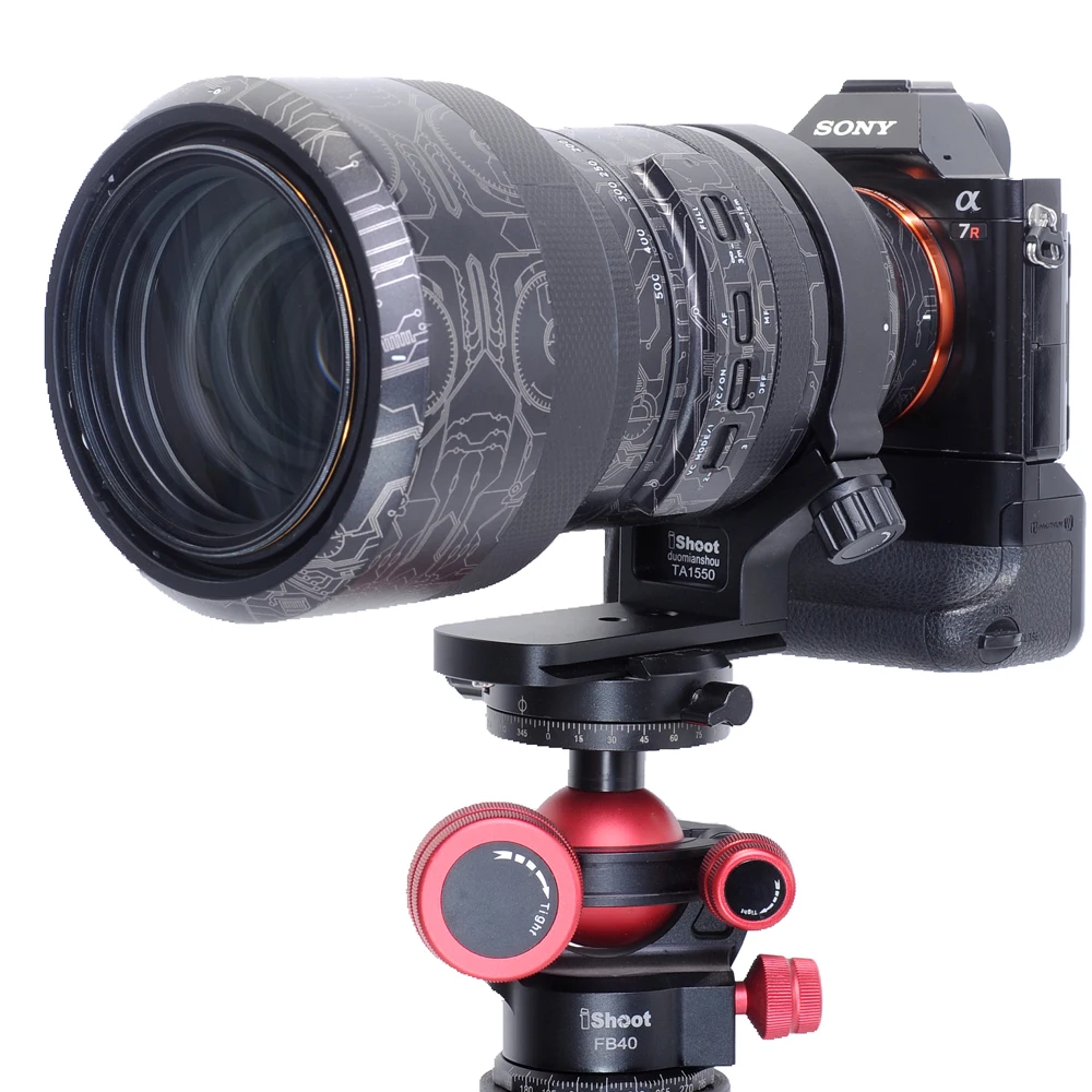 IShoot เลนส์สําหรับ Tamron 150-500 มม.F5-6.7 Di III VC VXD A057 ขาตั้งกล้องแหวนสนับสนุนใช้งานร่วมกับ Arca-Swiss LEOFOTO